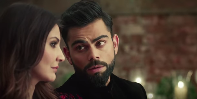 Virat Anushka Manyavar clothing wedding ad mohey 3