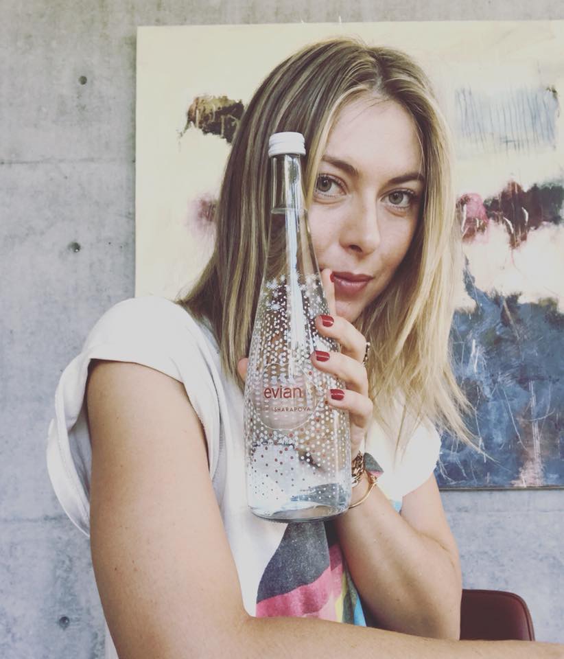 Maria Sharapova Brand Endorsements Sponsors Partners Brand Ambassador List Evian