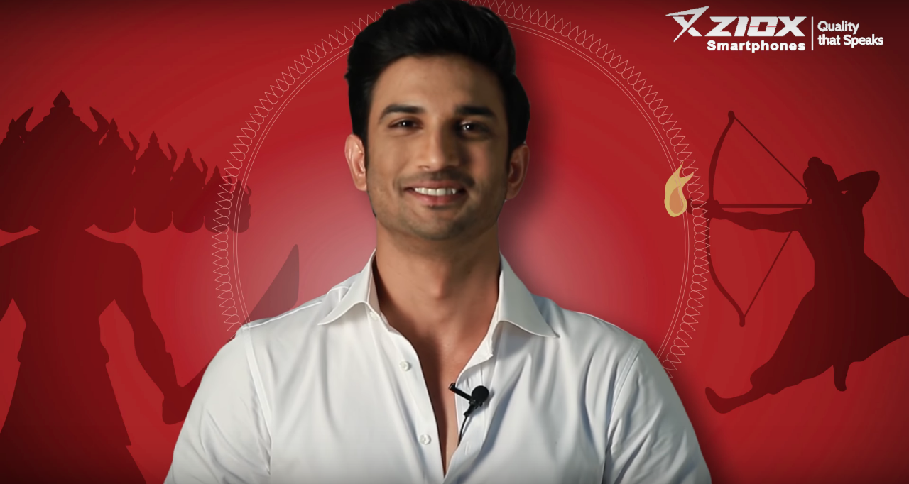 Sushant Singh Rajput Brand Ambassador Brand Endorsement Advertisement TVC Partner Sponsorship Deal Ziox Smartphones