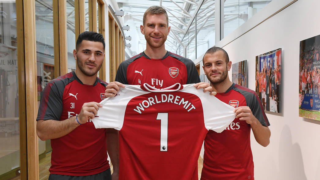 Arsenal FC Football Club Sponsors Partners Sponsorships Partnerships Brand Endorsements WorldRemit