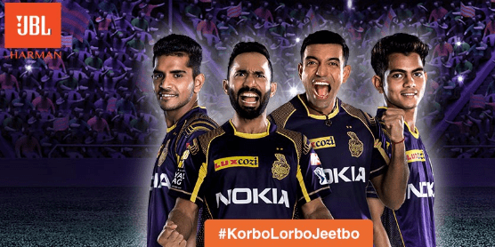 Kolkatta Knight Riders Official Sponsor Partner List 2018 Brands Endorsements JBL