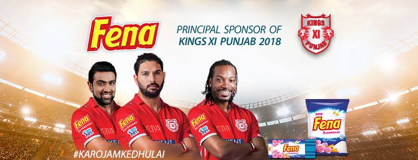 Kings XI Punjab Official Sponsors List Partners Brand Ambassador Logos On Jerseys Fena