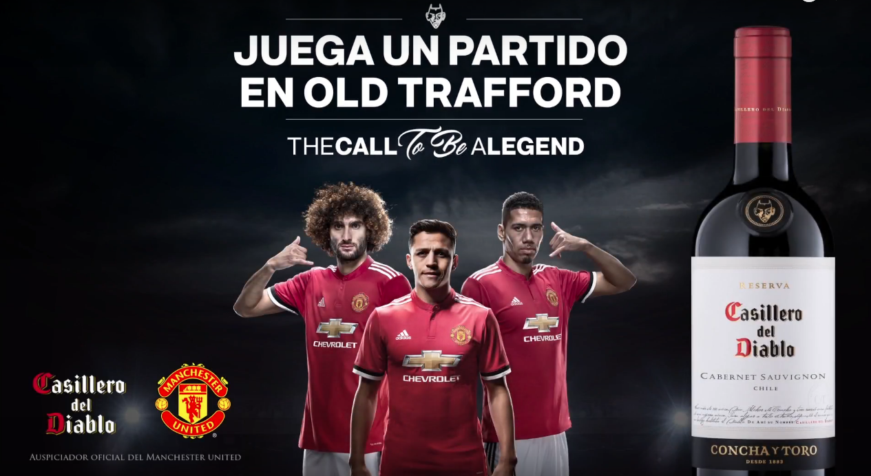 Manchester United Man Utd Red Devils Sponsorships Partnerships Brands Casillero del Diablo