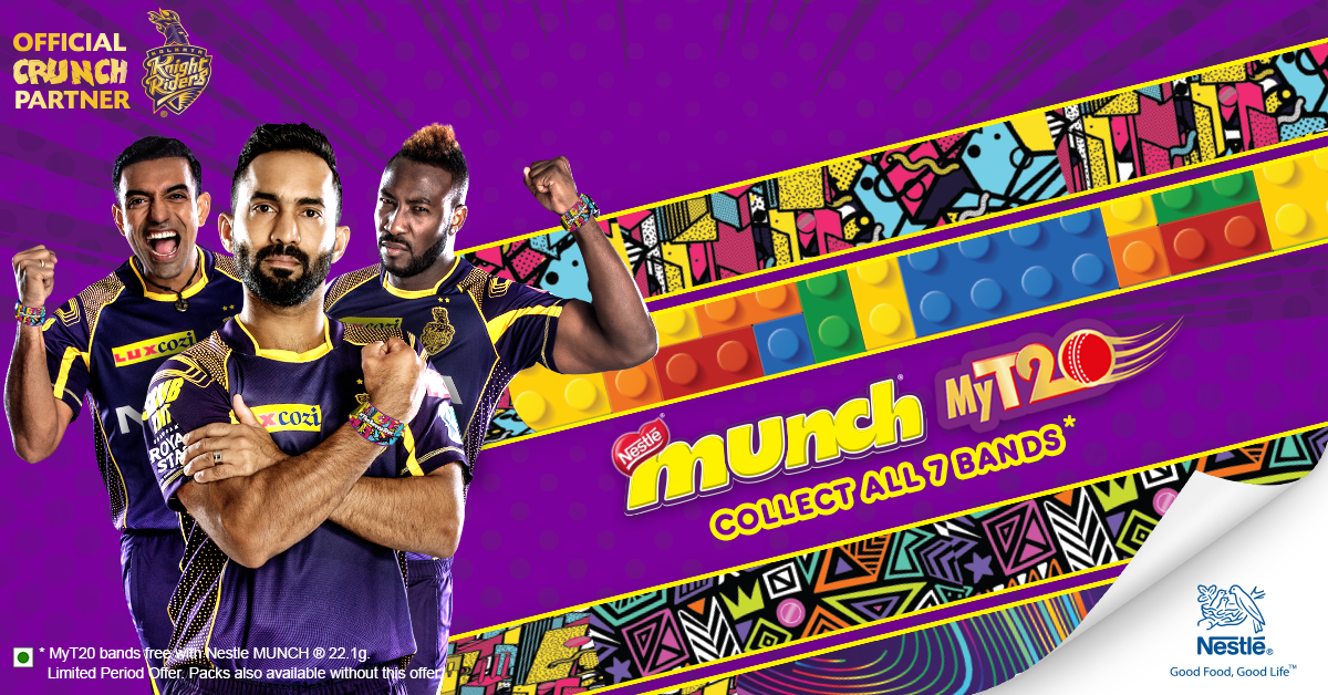 Kolkatta Knight Riders Official Sponsor Partner List 2018 Brands Endorsements Munch