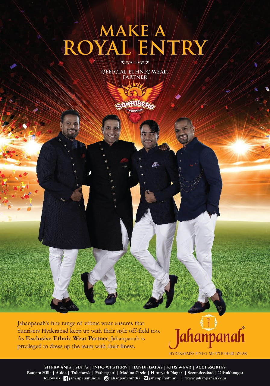 Sunrisers Hyderabad SRH Sponsors Logos Jerseys Brand Endorsements Partners Sponsorship Jahanpanah