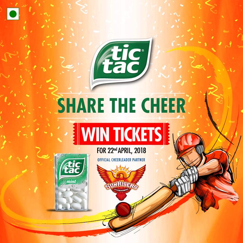 Sunrisers Hyderabad SRH Sponsors Logos Jerseys Brand Endorsements Partners Sponsorship Tic Tac