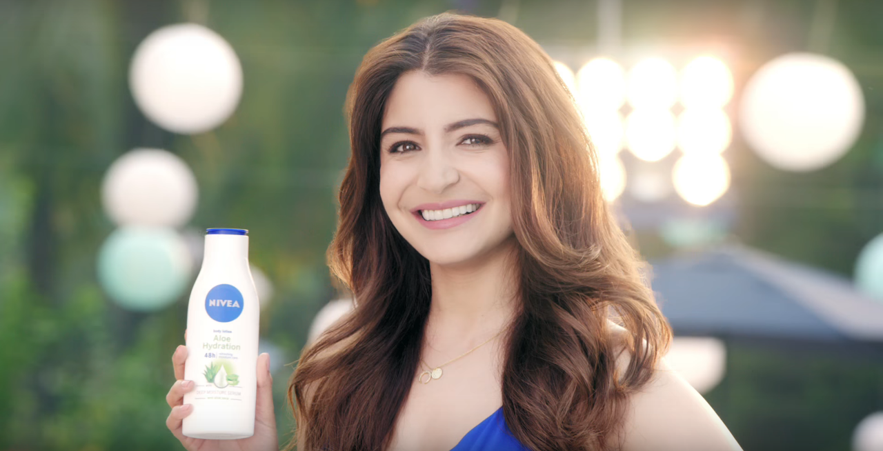 Anushka Sharma Brand Endorsements Brand Ambassador Promotions TVC Advertisements List Nivea
