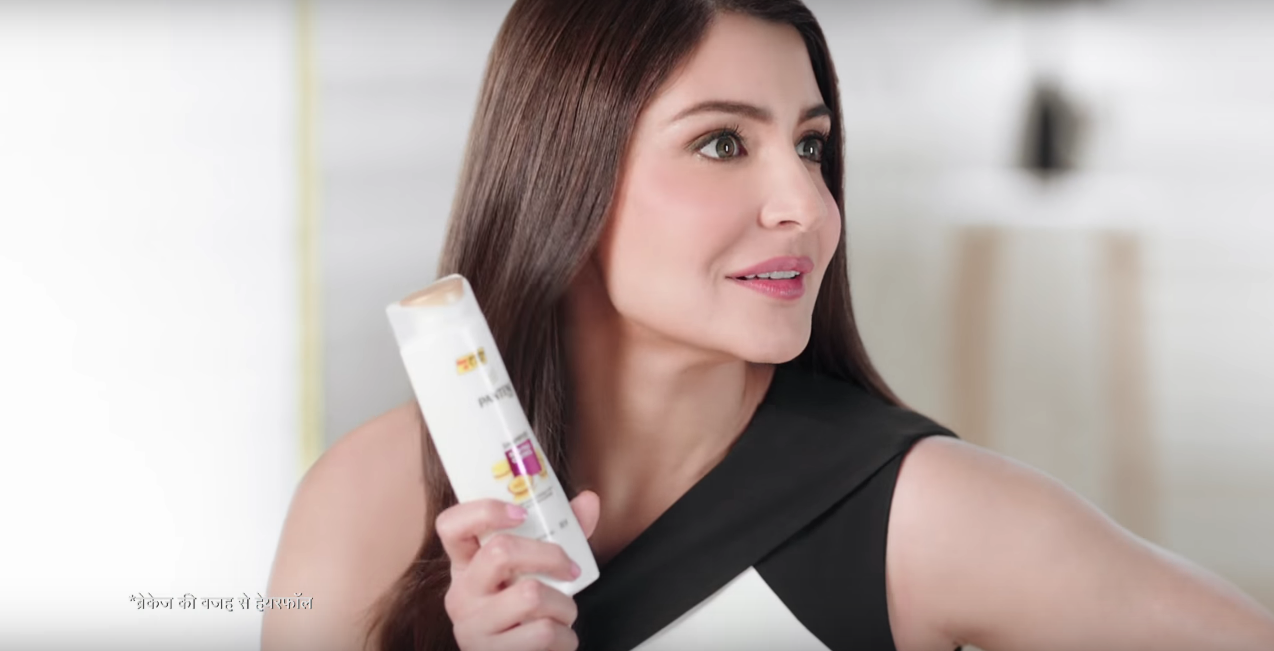 Anushka Sharma Brand Endorsements Brand Ambassador Promotions TVC Advertisements List Pantene