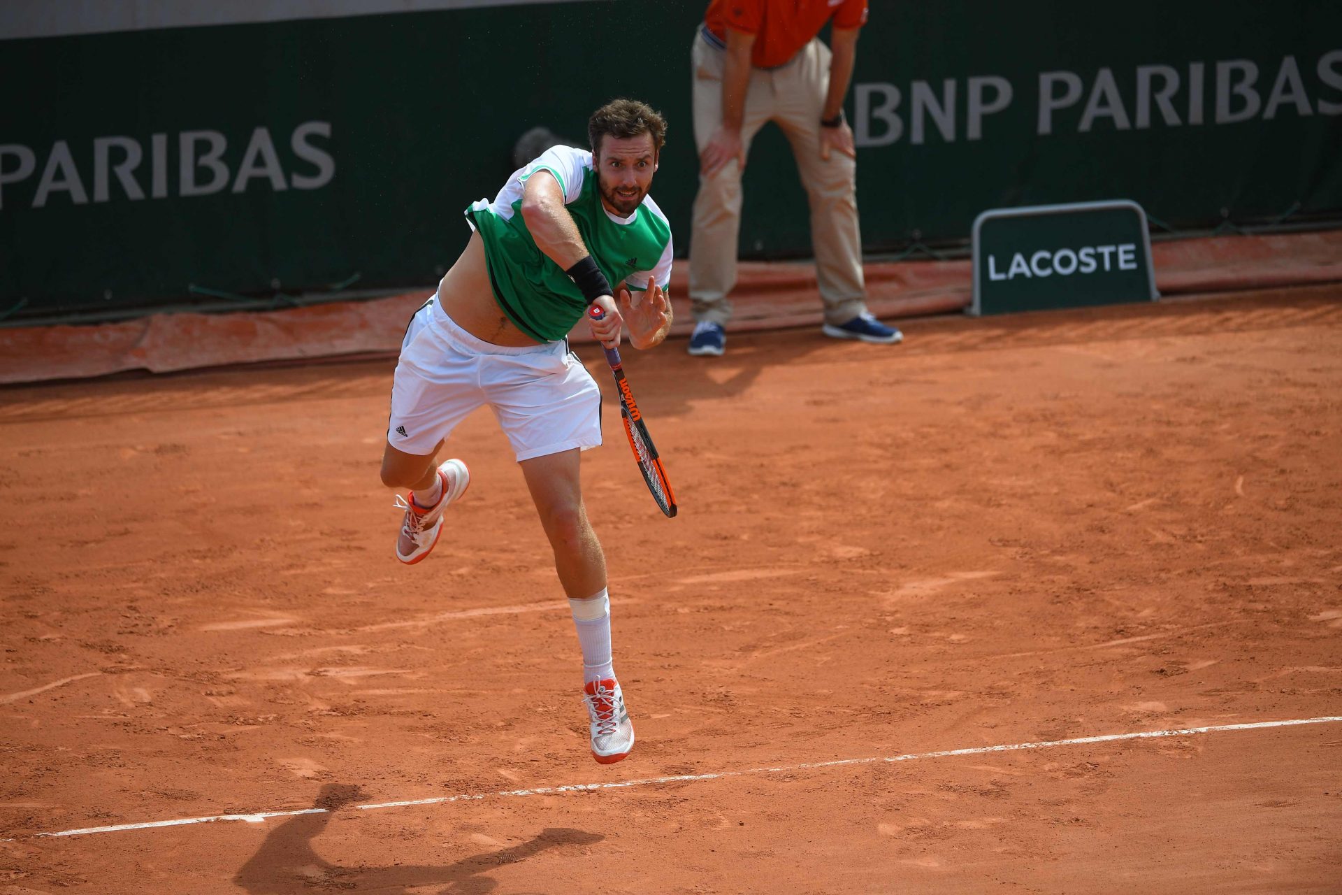 French Open Rolang Garros RG Partners Sponsors Brand Associations Logos On Field Advertising Marketing BNP Paribas