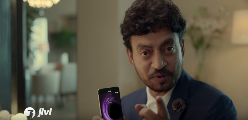 Irrfan Khan Brand Endorsements Brand Ambassadors TVCs advertisements promotion Jivi Mobiles