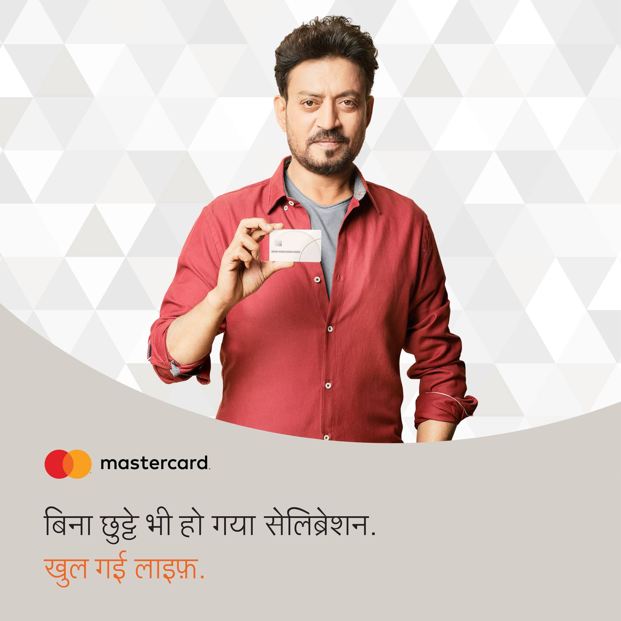 Irrfan Khan Brand Endorsements Brand Ambassadors TVCs advertisements promotion MasterCard