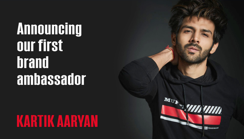 Kartik Aaryan Brand Associations/Brand Ambassador/Endorsement/Advertising/TVCs/Promotions list Mufti Jeans Clothes