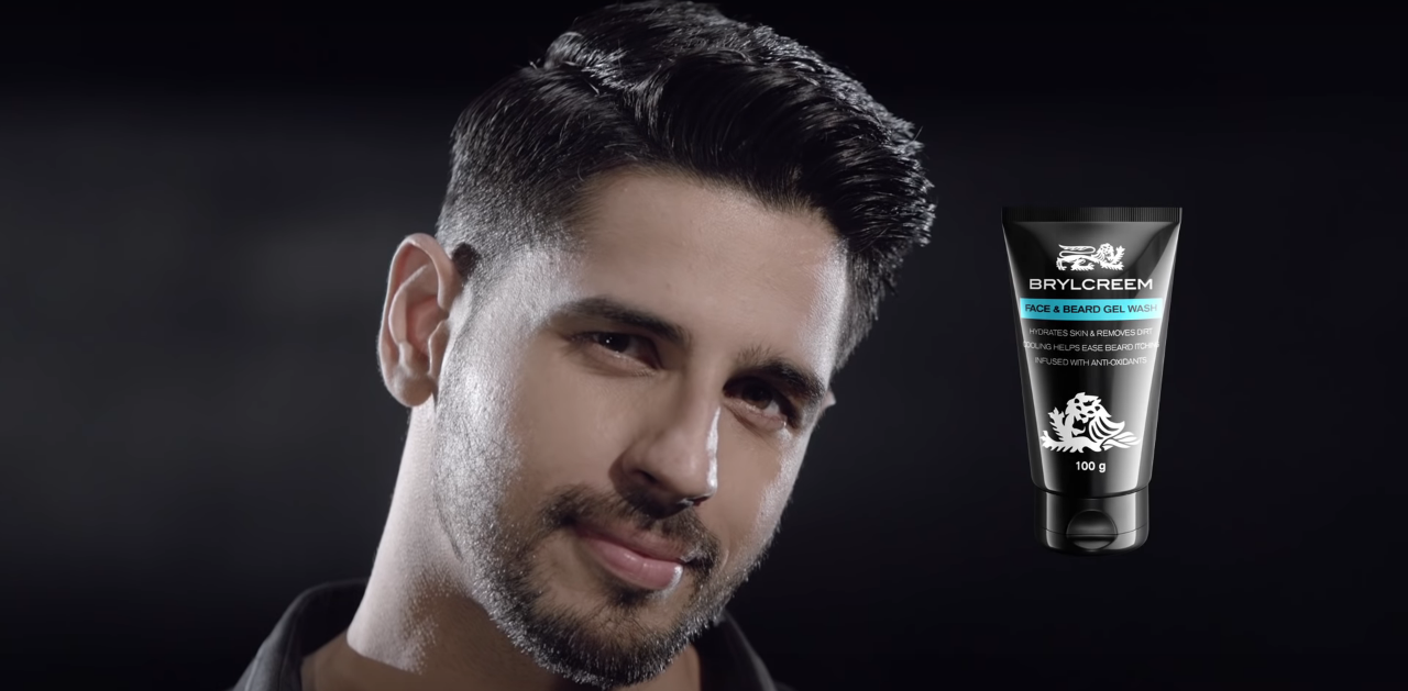 Sidharth Malhotra brand endorsements list ambassador TVCs advertisements Brylcreem India