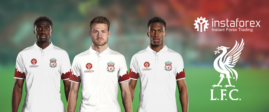 Liverpool Sponsors Partners brand associations advertisements logos ads InstaForex