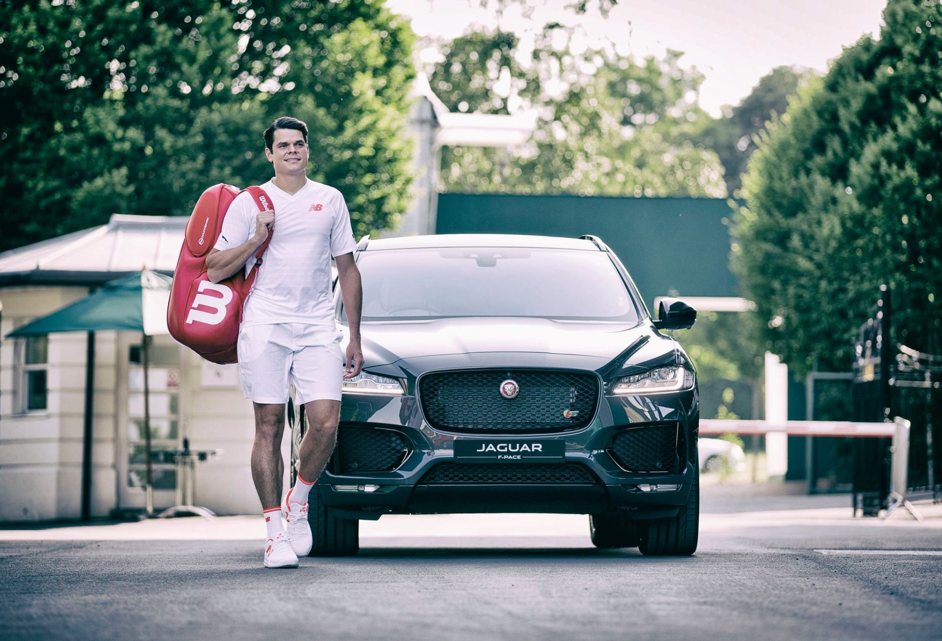 Milos Raonic Brand Ambassador Sponsor Partner Advertising Marketing Sponsorship Endorsements Jaguar