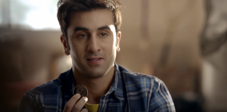 Ranbir Kapoor Brand Ambassador Brand Endorsements Advertisements Ads TVC Promotions Associations Ranbeer Oreo cookies biscuits