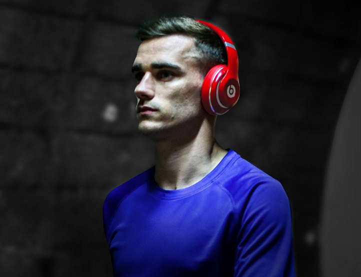Antoine Griezmann Sponsors Brand Endorsements Brand Ambassador Personal Sponsorship deals list french footballer Beats by Dr. Dre