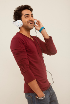 Ayushmann Khurrana brand endorsements brand ambassador list ads tvcs advertisements advertising actor model Blaupunkt India headphones