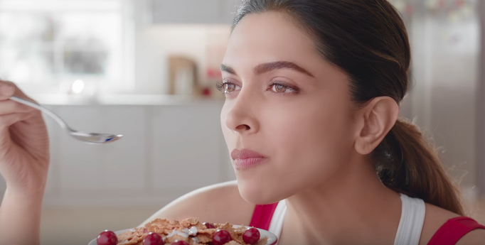 Deepika Padukone Brand Ambassador Endorsements Advertisements TVCs Marketing Ad films Kellogg's