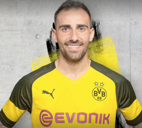 Shirt sponsors logo jersey brand most popular football clubs England Europe Spain Borussia Dortmund Evonik