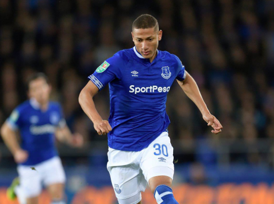 Shirt sponsors logo jersey brand most popular football clubs England Europe Spain Everton F.C.