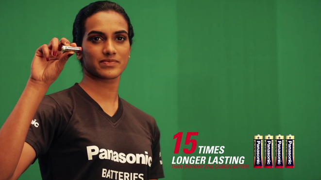 PV Sindhu Brand Ambassador Endorsements Value Sponsors Advertising Commercials TVCs Partnerships Logos on Jersey Panasonic