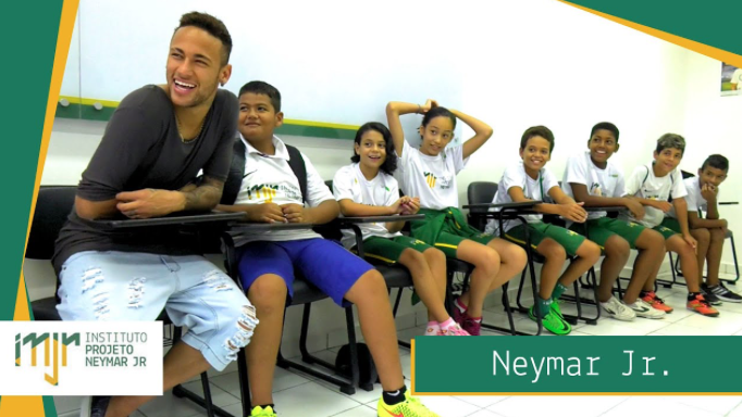 Neymar Junior Jr Brand Ambassador Partners Endorsements Lists Advertising associations sponsorships social media promotions TVC advertisements sponsors Instituto Projects Neymar. Jr