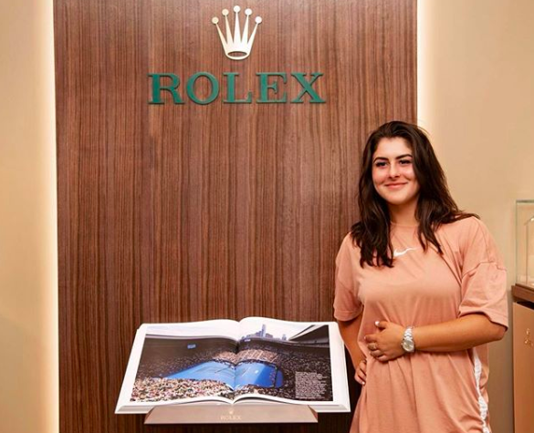Bianca Vanessa Andreescu Brand Ambassador Endorsements Sponsors List Advertising Partner Commercials TVCs Rolex