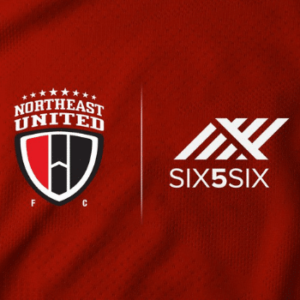 NorthEast United FC Sponsors 2021-22 : Six5Six