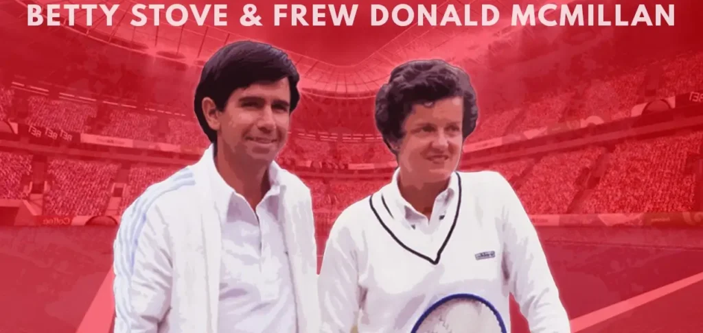 Betty Stöve and Frew McMillan