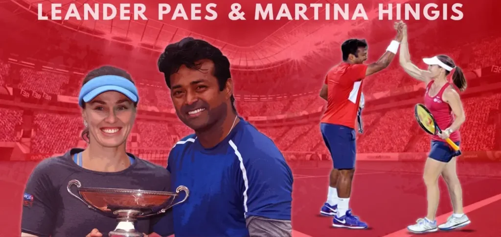 Leander Paes and Martina Hingis