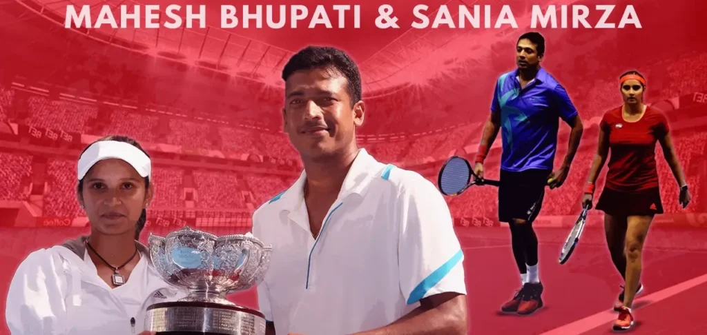 Mahesh Bhupathi and Sania Mirza