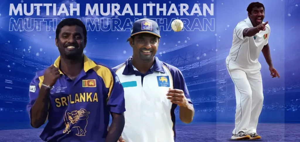 #4 Muttiah Muralitharan