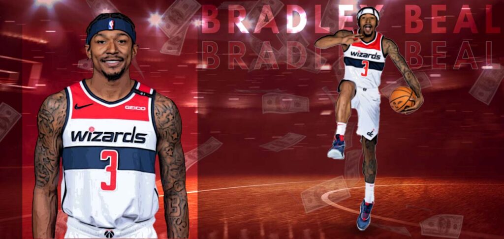 18. Bradley Beal (US$34.3 million)