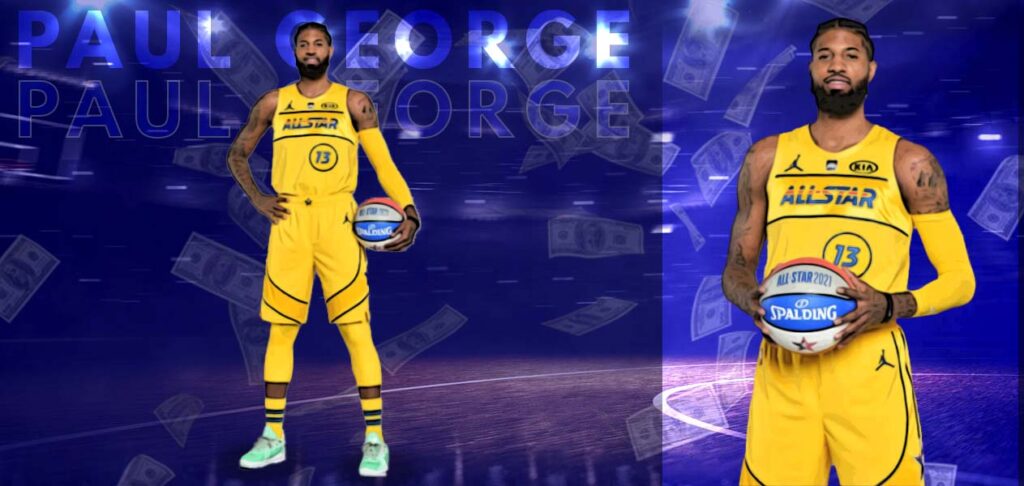 10. Paul George (US$44 million)