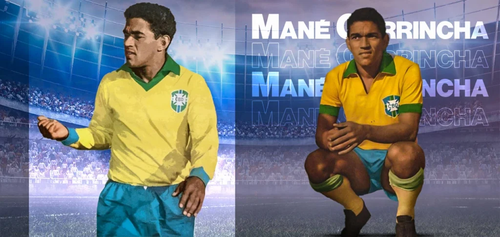 Top 20 best male footballers of all time - Mané Garrincha