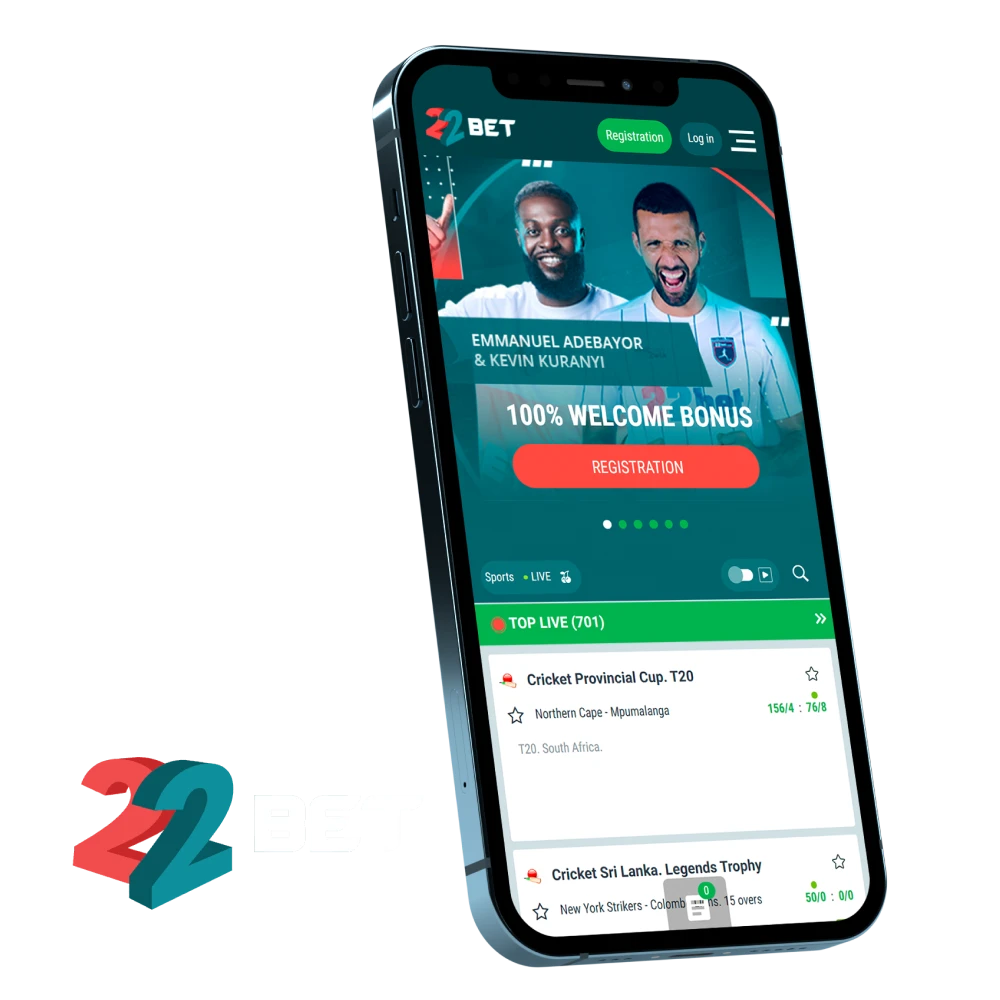 Download 22Bet App for Android (APK) and iOS in India 2026