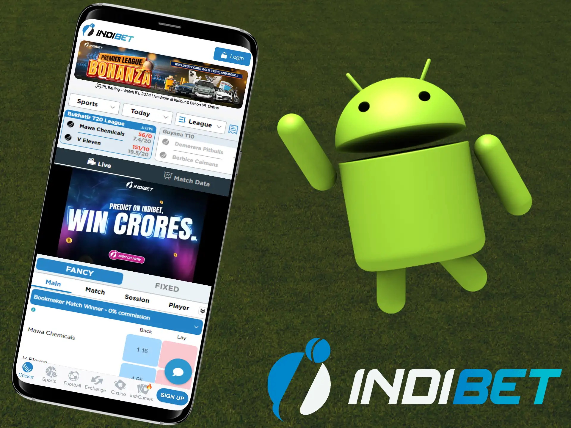Learn how to install the Indibet apk for Android.