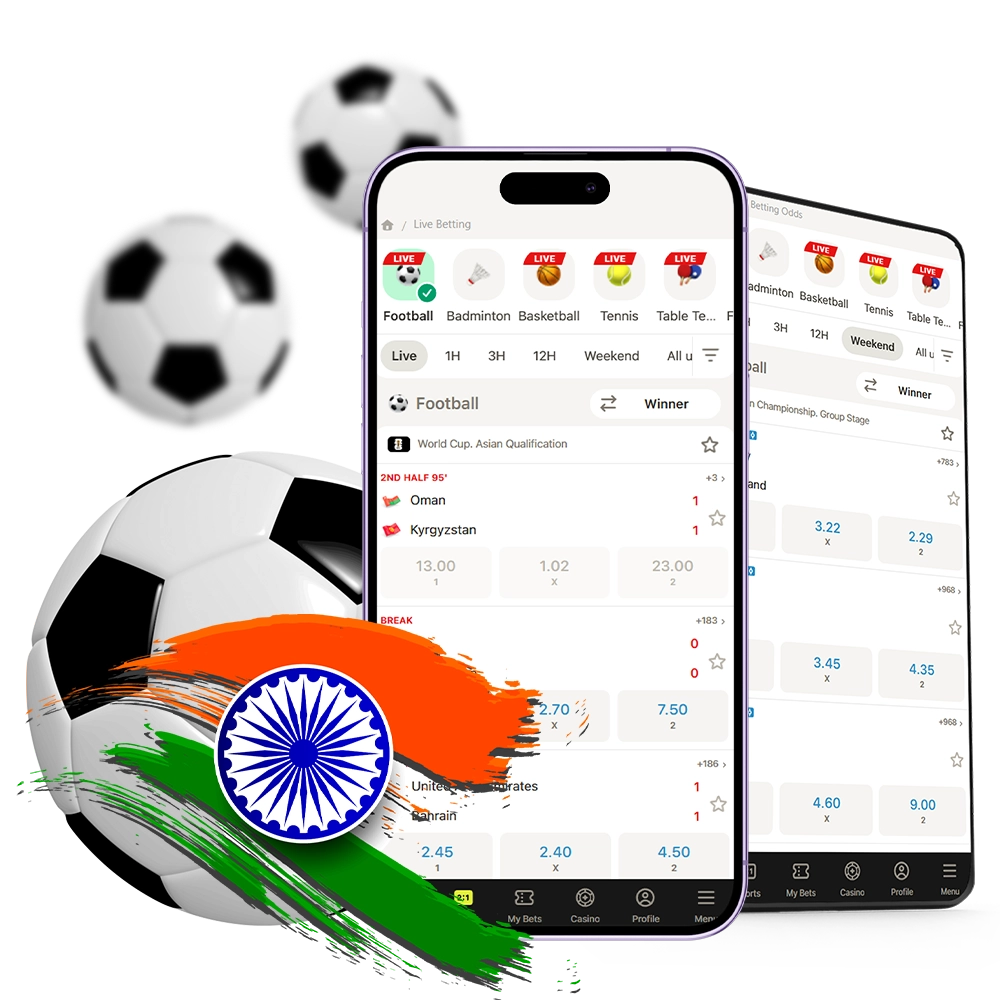 The Best Football Betting Apps for Android and iOS in India on October 2026