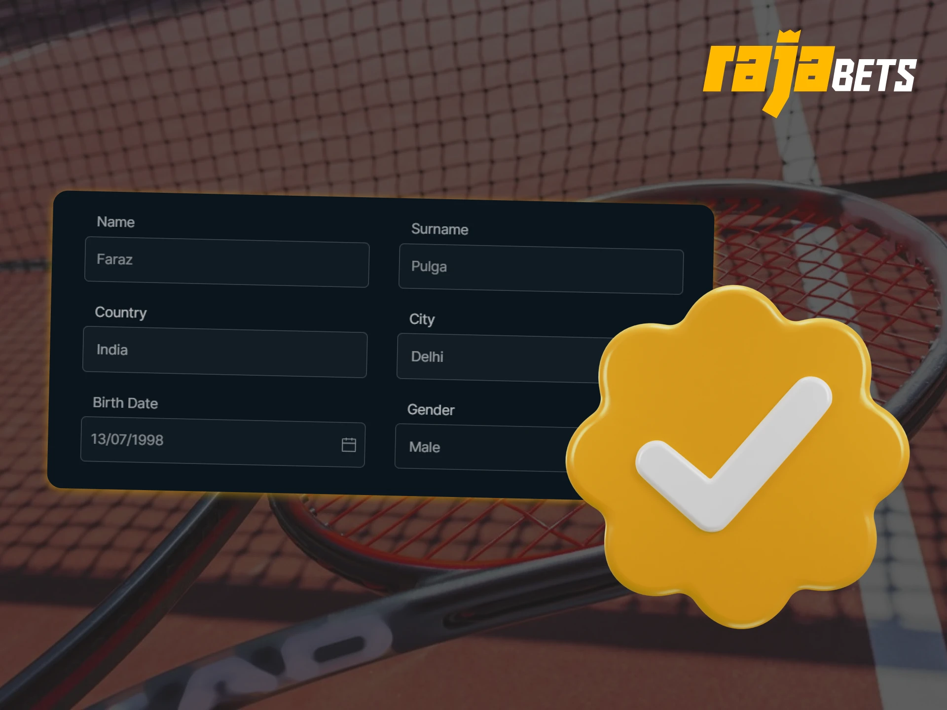 Every Indian user of Rajabets must get their account verified.
