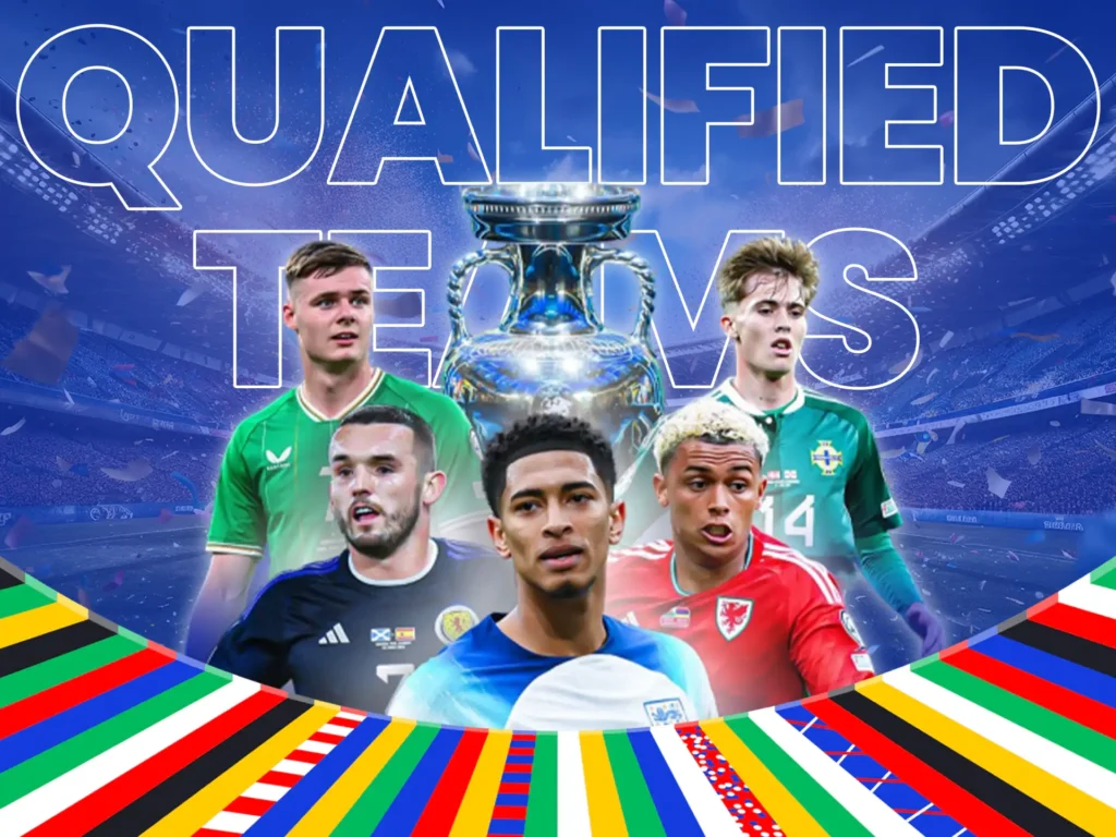 List of teams that will take part in Euro 2024.