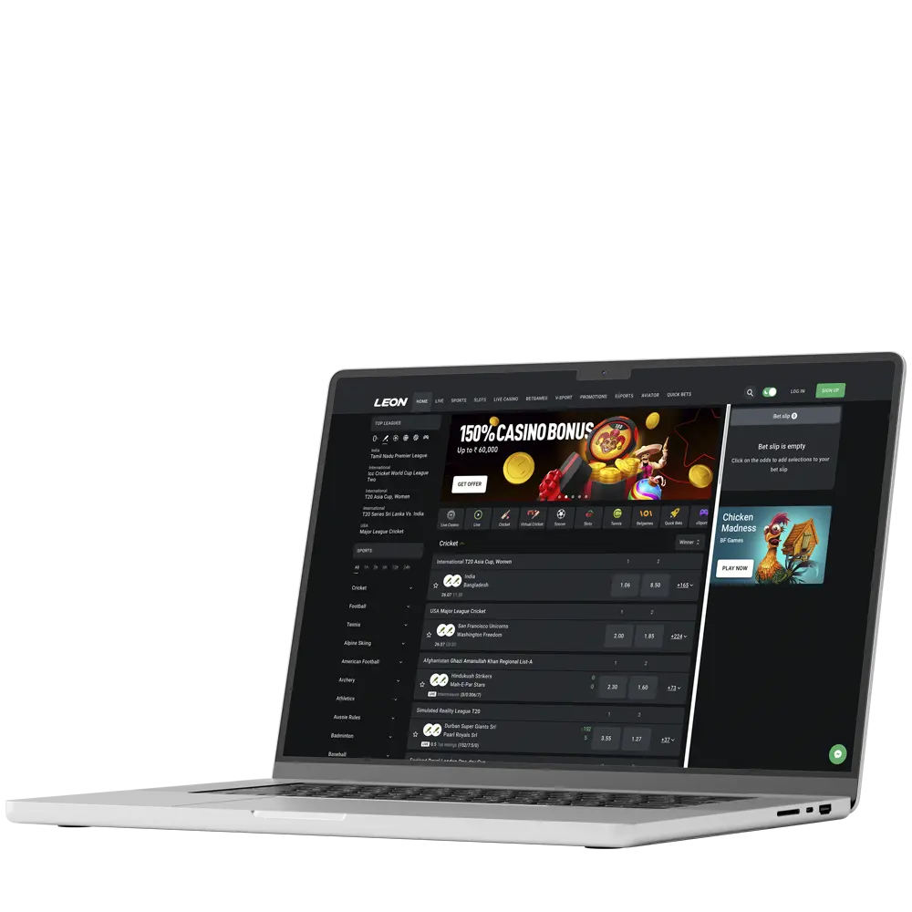Leonbets India Official Online Betting Site and Casino Review 2026