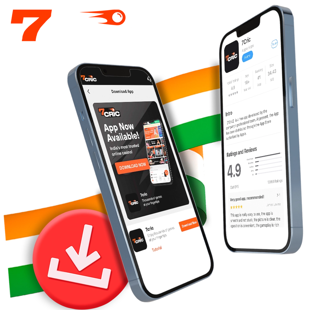 Download 7Cric App for Android (APK) and iOS in India 2026