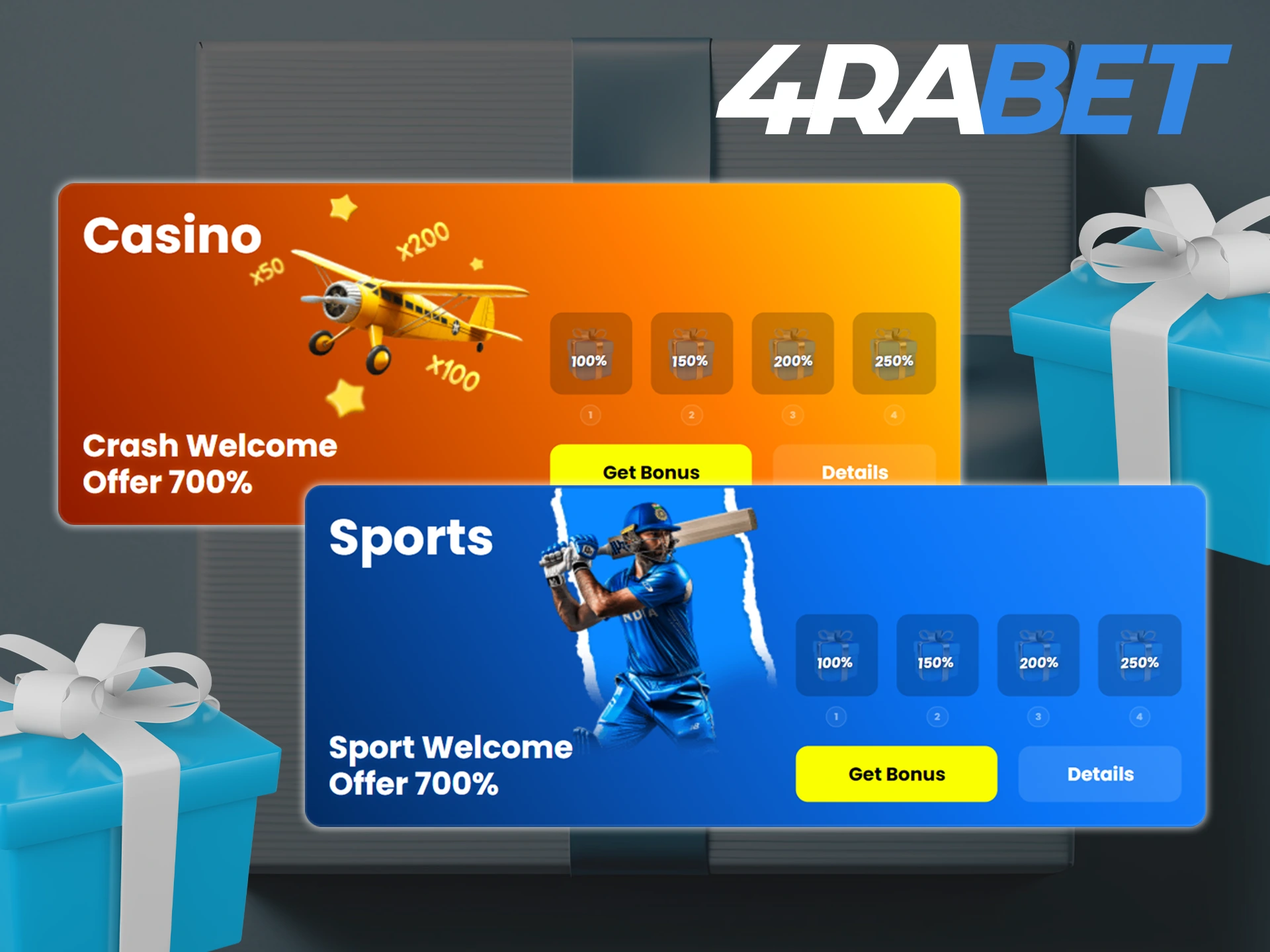 Find out what bonuses the 4Rabet app has prepared for you.