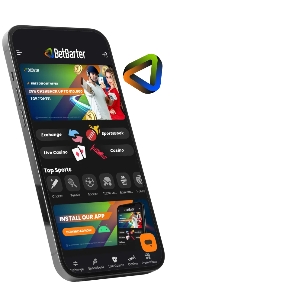Download Betbarter App for Android (APK) and iOS in India 2026