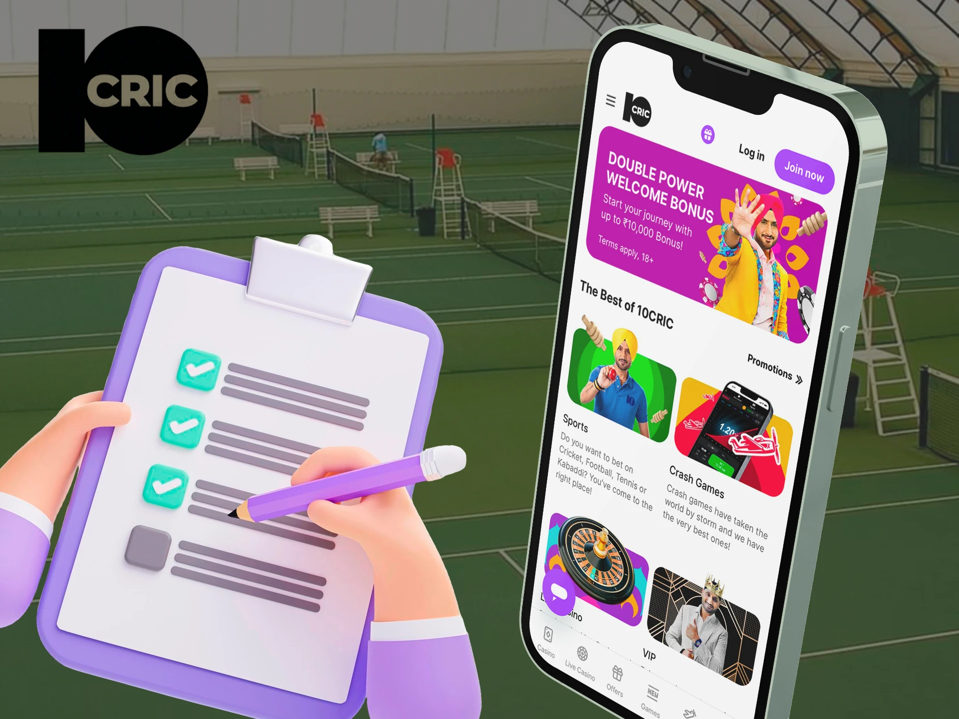 Find out the pros and cons of the 10Cric app in the final verdict.