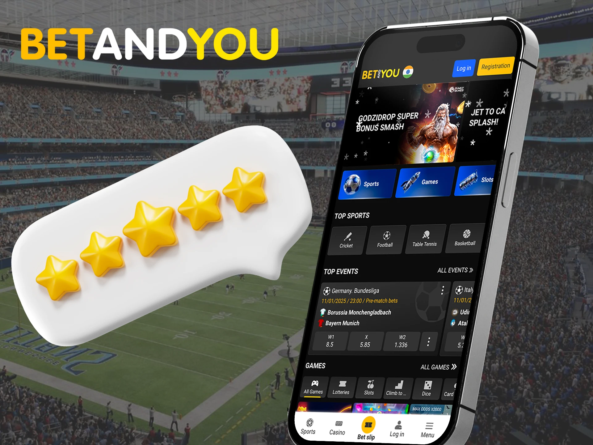 Learn about the cons and benefits of betting on the Betandyou app.