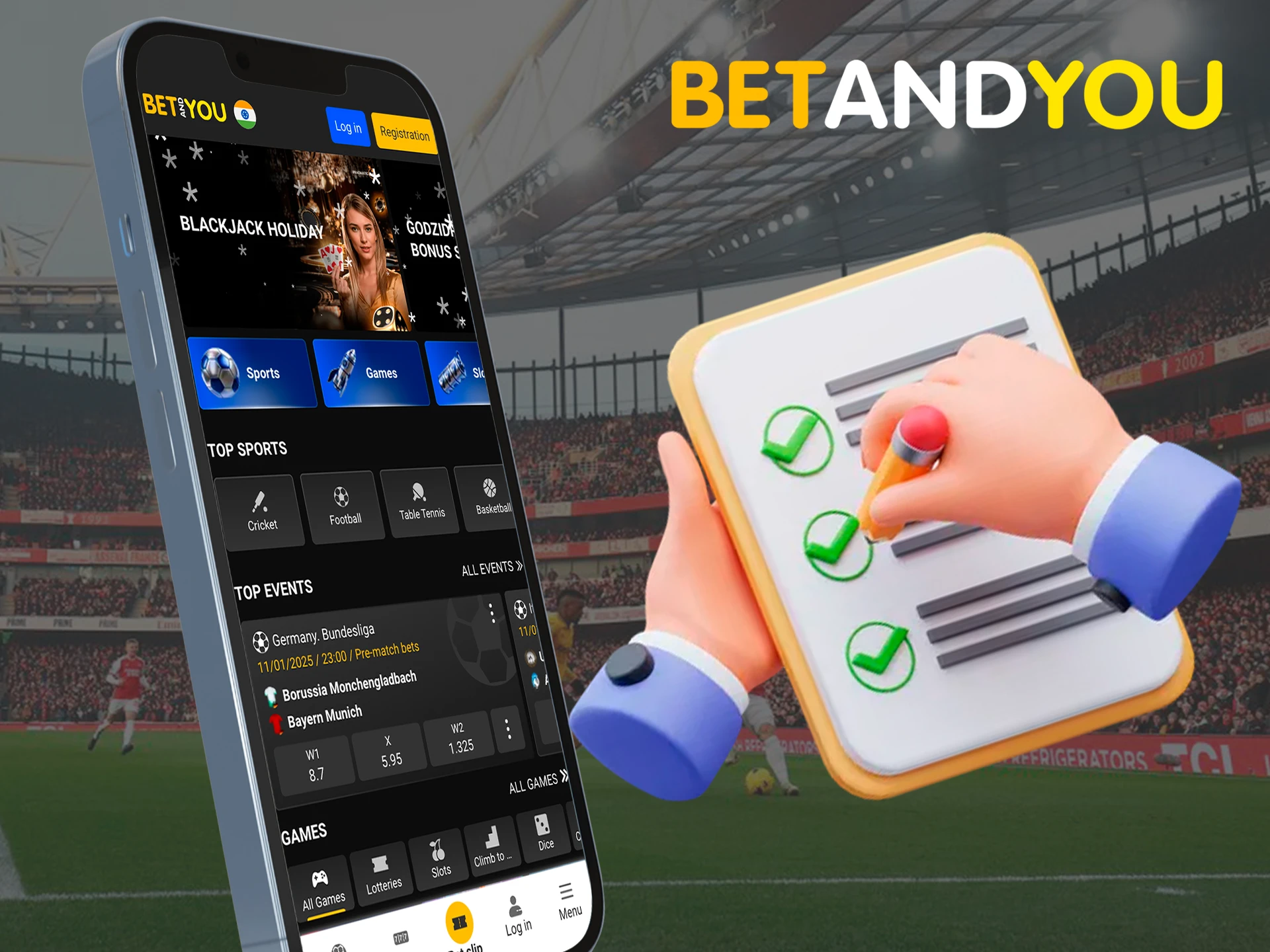Read the final pro verdict on betting on the Betandyou app.