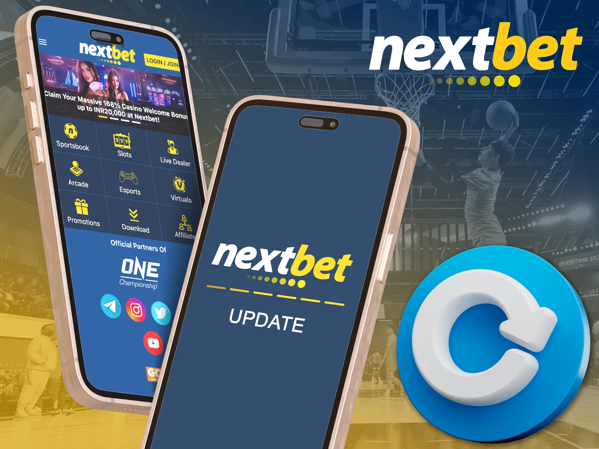 Check the latest version of the Nextbet app and update it if necessary.