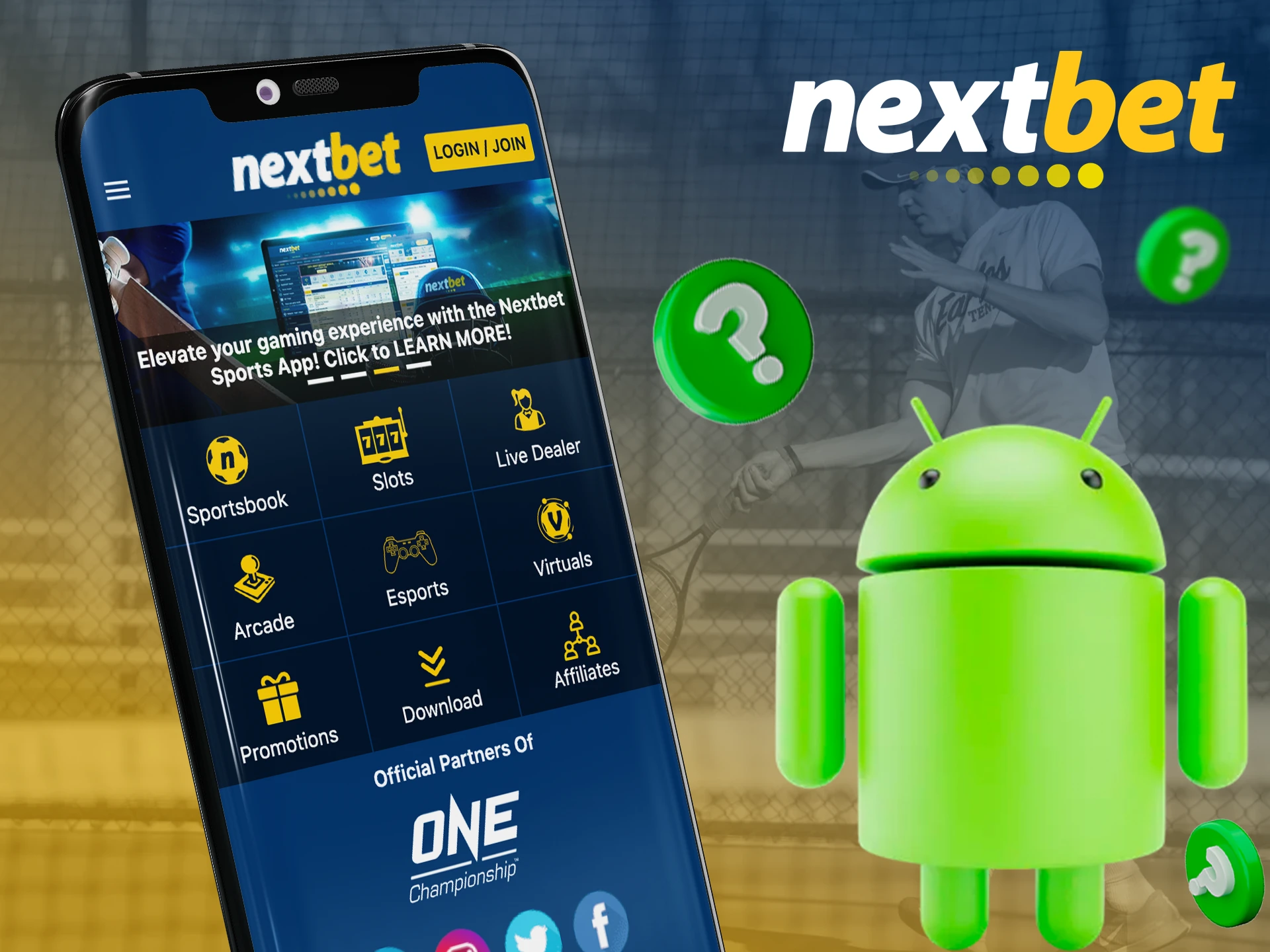 Learn more about Nextbet app for Android devices.